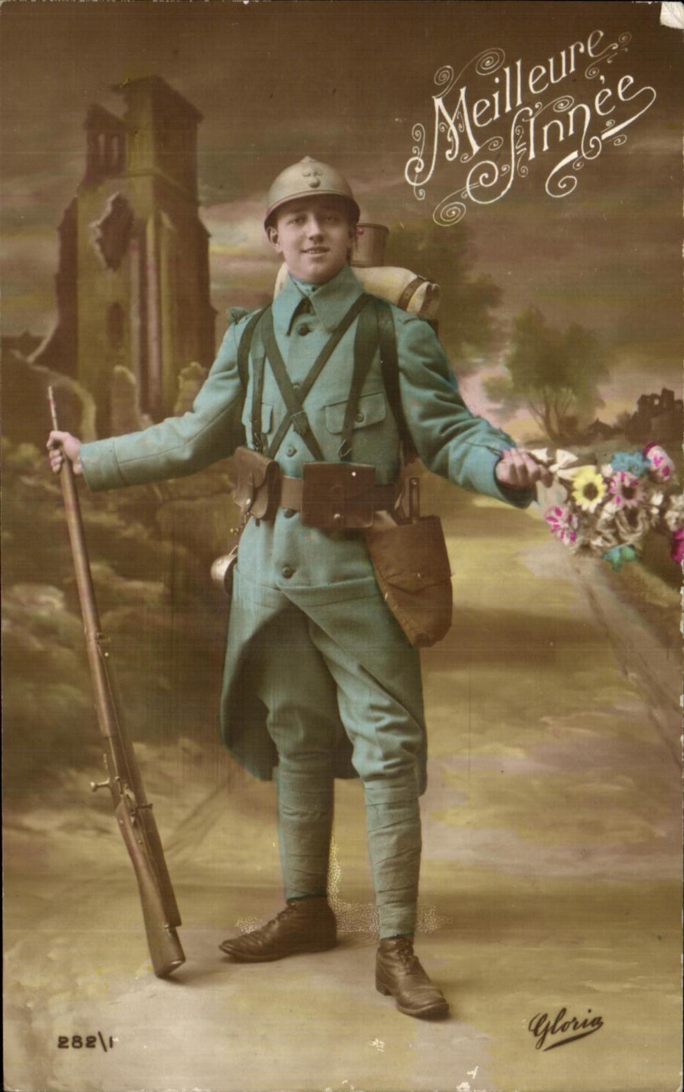 CPA Fantaisie Militaria 