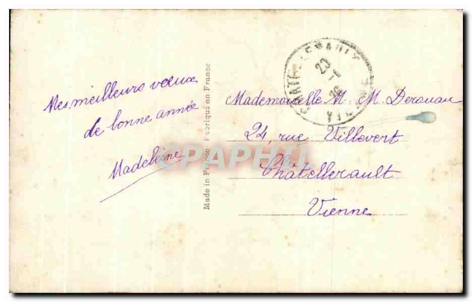 CPA Fantaisie Enfant — Rückseite