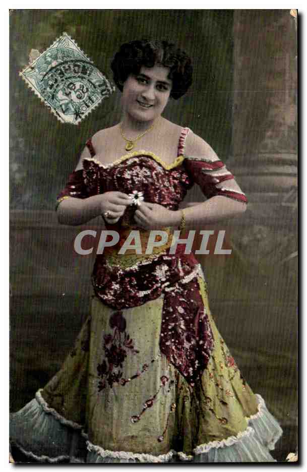 CPA Fantaisie Femme 