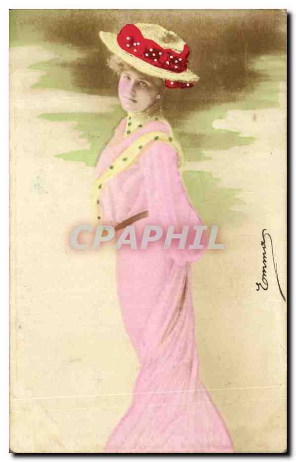 CPA Fantaisie Femme 