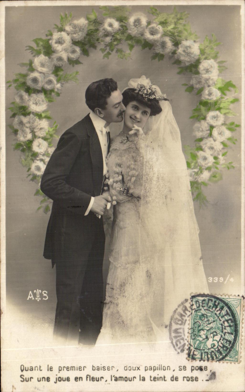 CPA Fantaisie Femme Mariage 