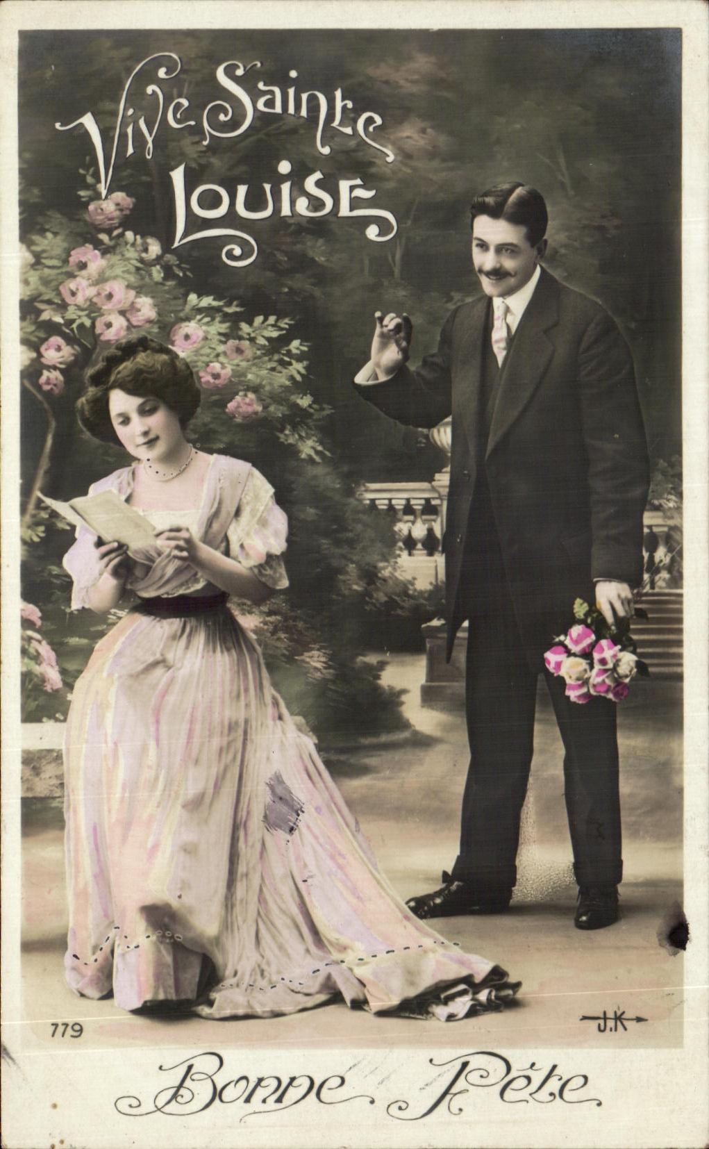 CPA Fantaisie Femme 