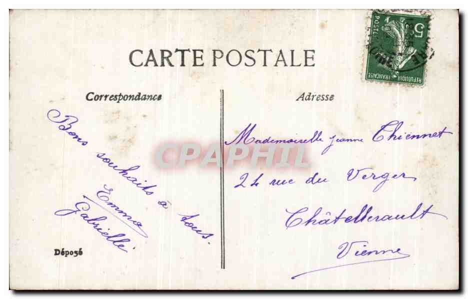 Junge Braut in Seidenkleid — Verlag ELD, Nr. 4152 — Rückseite