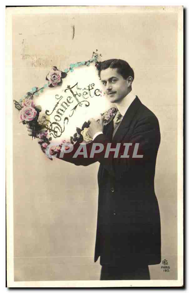 CPA Fantaisie Homme 