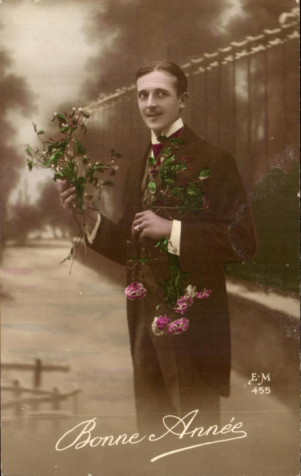 CPA Fantaisie Homme 