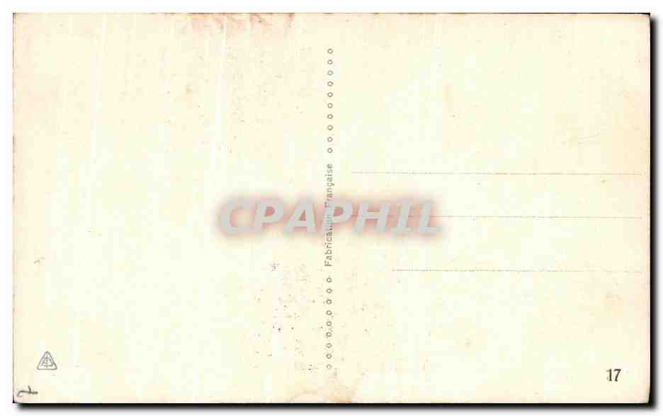 CPA Fantaisie Fleurs Roses — Verso