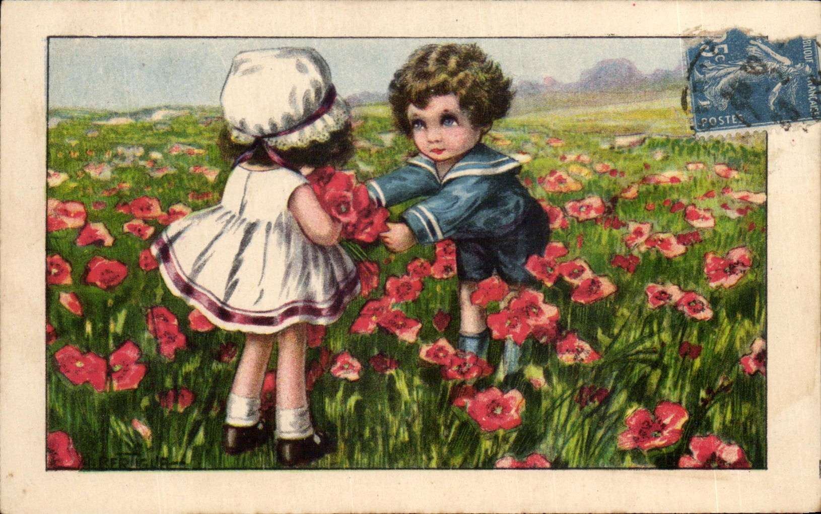 CPA Fantaisie Enfants 