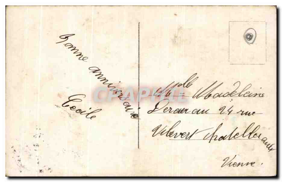 CPA Fantaisie Enfant  — Rückseite