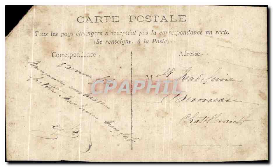 CPA Fantaisie Enfant — Reverso