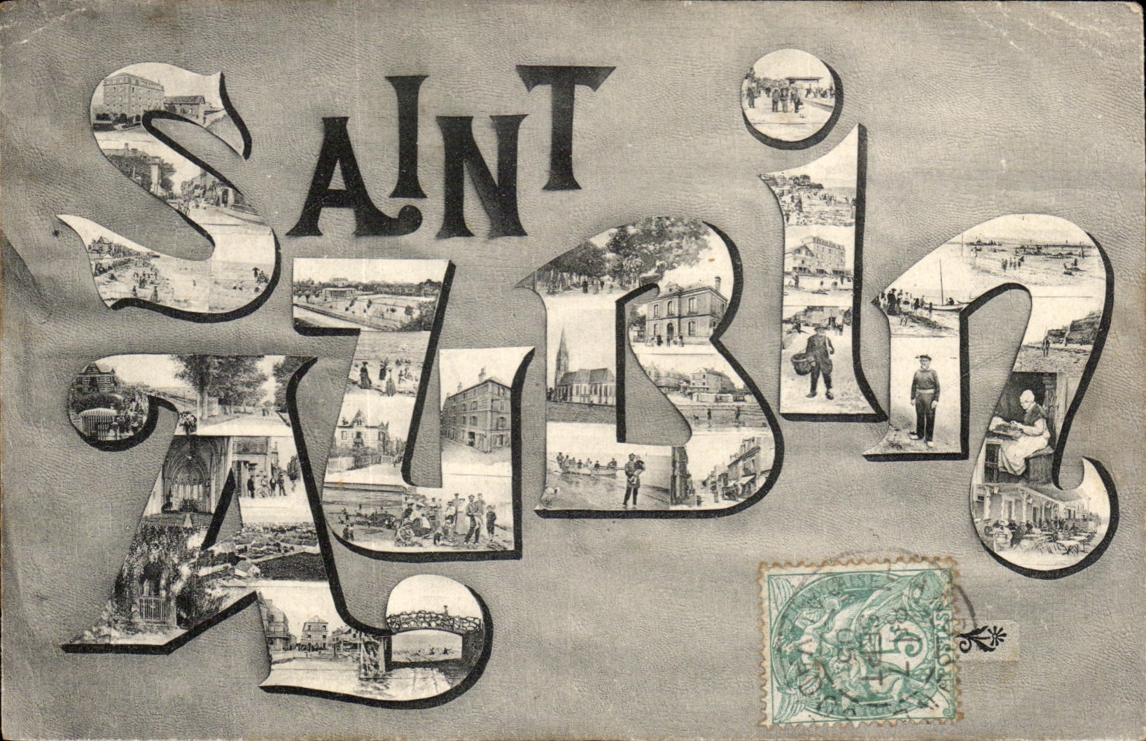 CPA Fantaisie Saint Aubin 