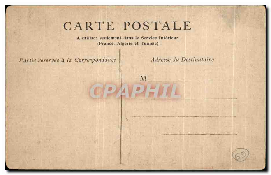 CPA Abbaye Des Vaulx De Cernay — Back
