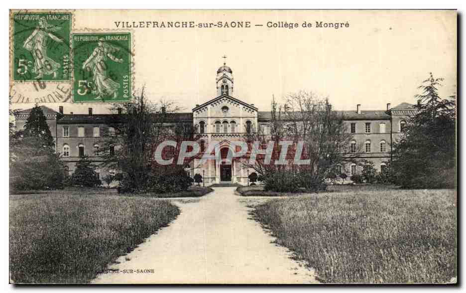 VILLEFRANCHE-sur-SAONE — Collège de Mongré — éditeur : Villefranche-sur-Saône