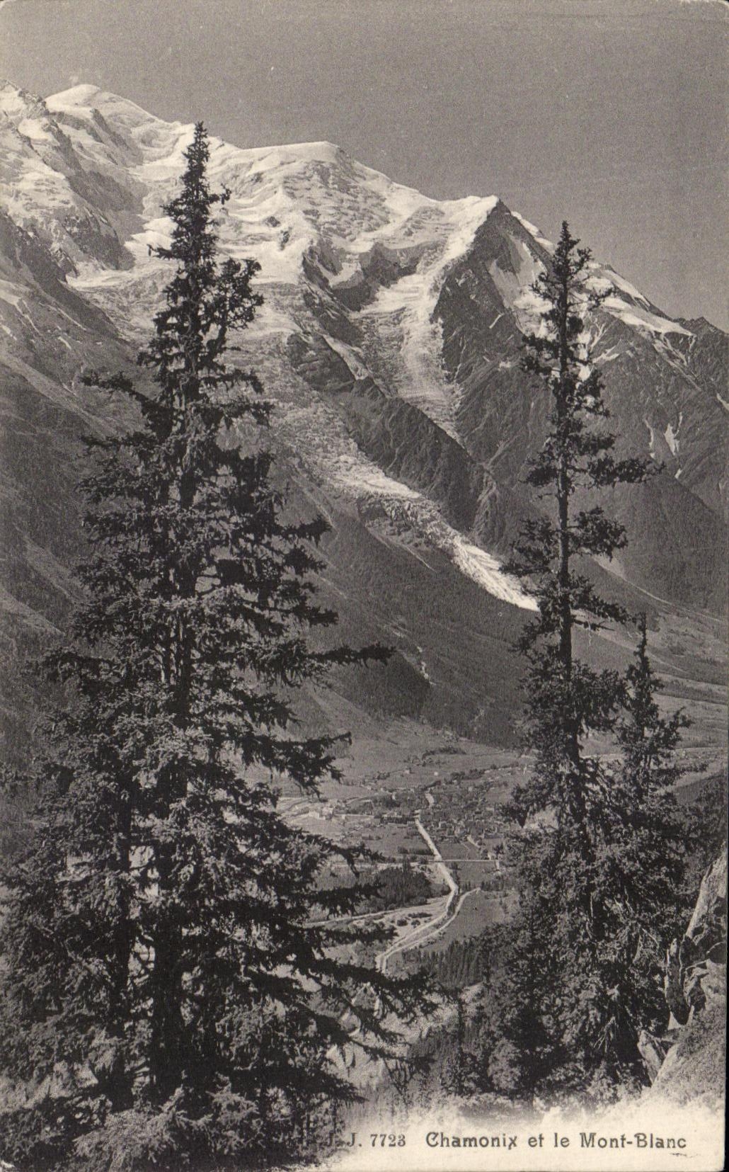 CPA Chamoinx et le Mont Blanc