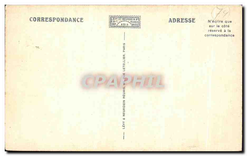 Lac d'Annecy — La Montagne d'Entrevernes — LL. n°135 — Verso