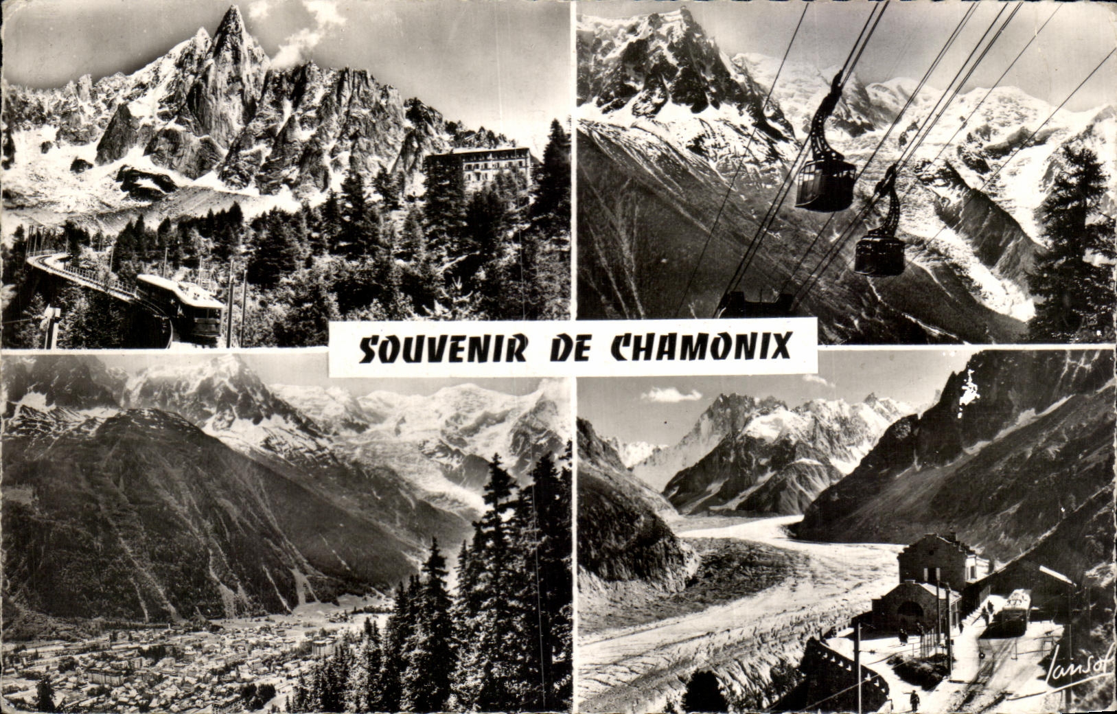 Chamonix — Souvenir de Chamonix — Jansol, n°1002