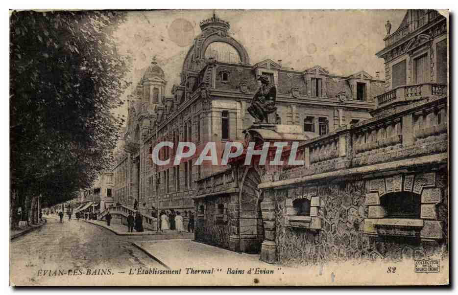 CPA Evian Les Bains L'Etablissement Thermal Bains d'Evian