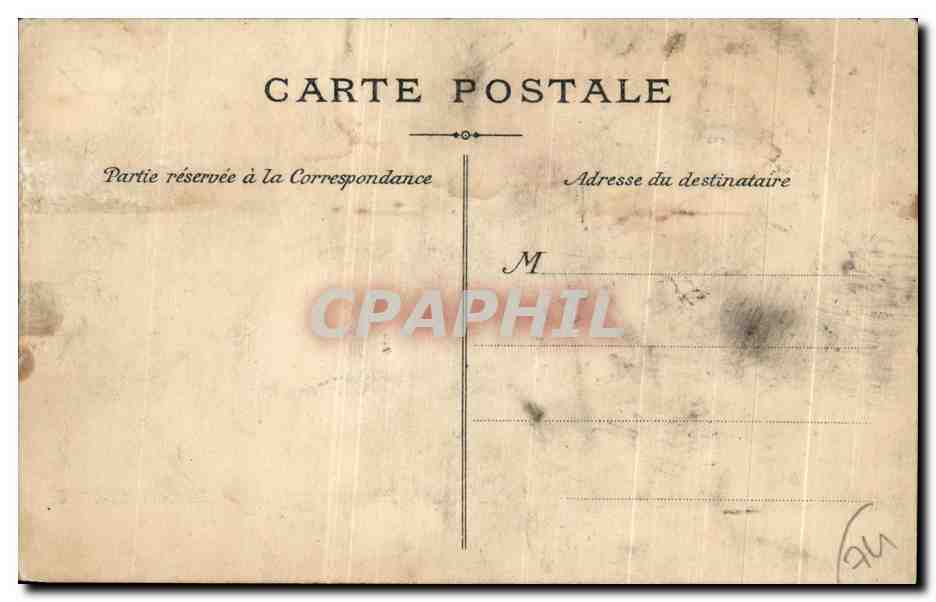 CPA Evian Les Bains L'Etablissement Thermal Bains d'Evian — Verso
