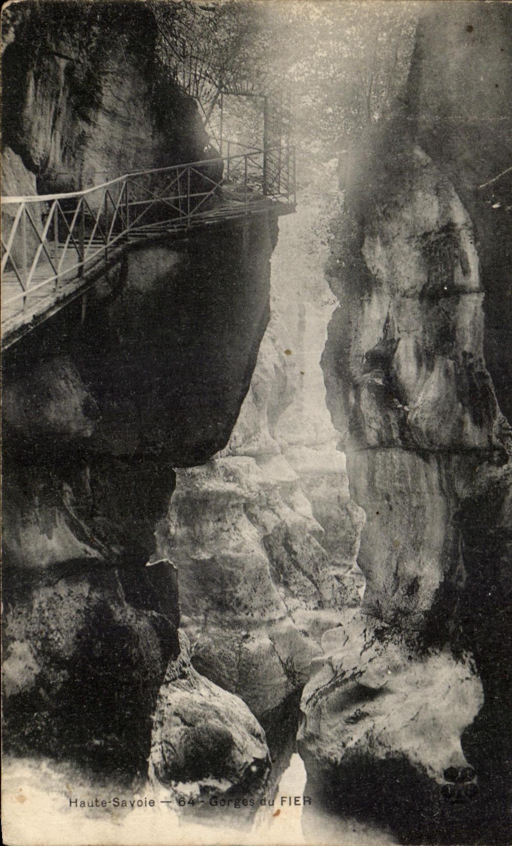 Gorges du Fier — Haute-Savoie — 64 — éditeur inconnu