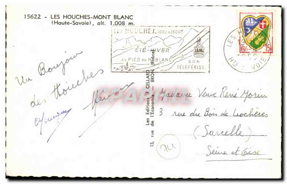 Les Houches et le Mont-Blanc — Les Éditions de l’Économie, Bron — Verso