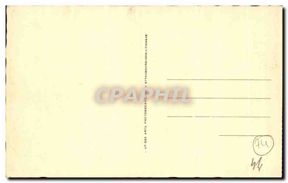 CPA Evian Les Bains La source Cachat — Verso