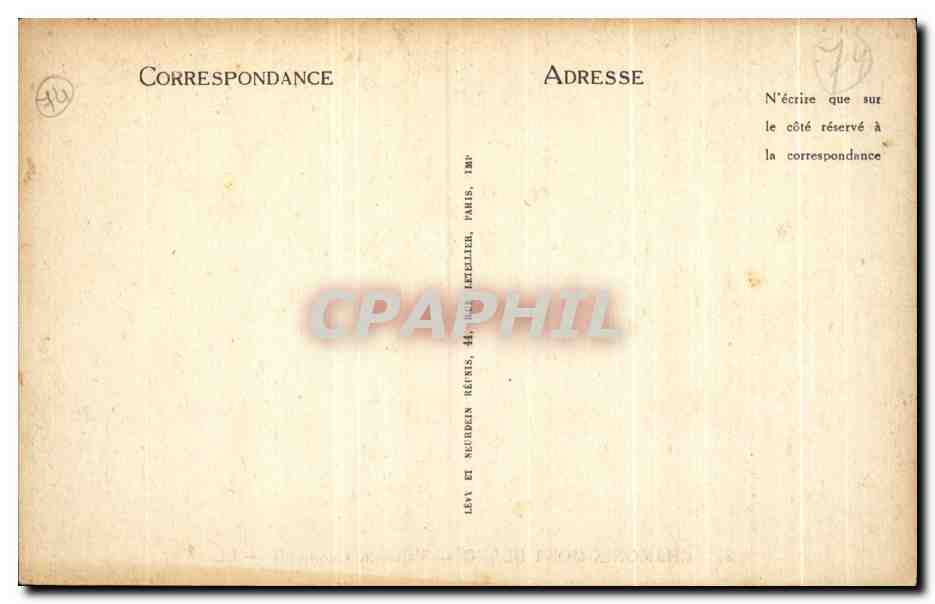 CPA Chamonix Mont Blanc Vallee de Chamonix  — Verso