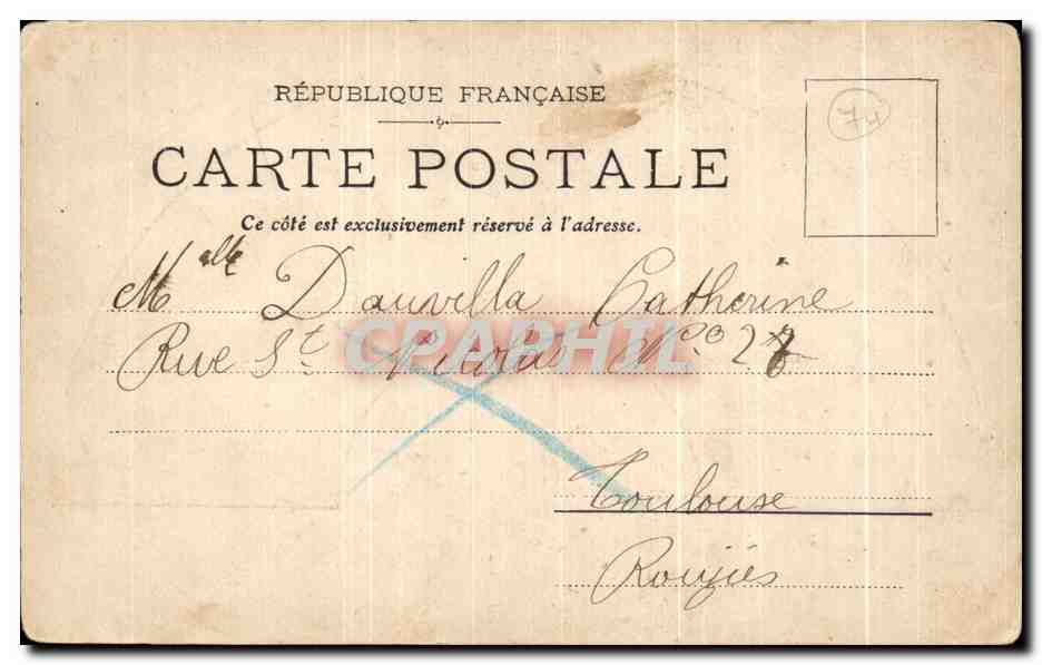 Nachtfeier in Evian-les-Bains — Impr. Saadag sc., Genf — Rückseite