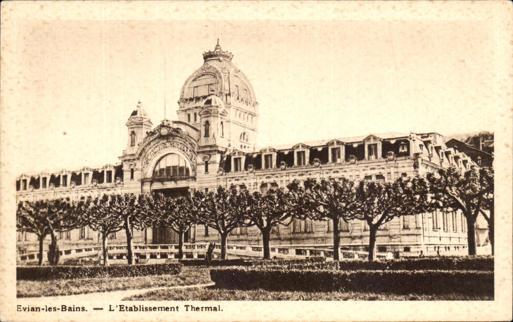 CPA Evian Les Bains L'Etablissement Thermal