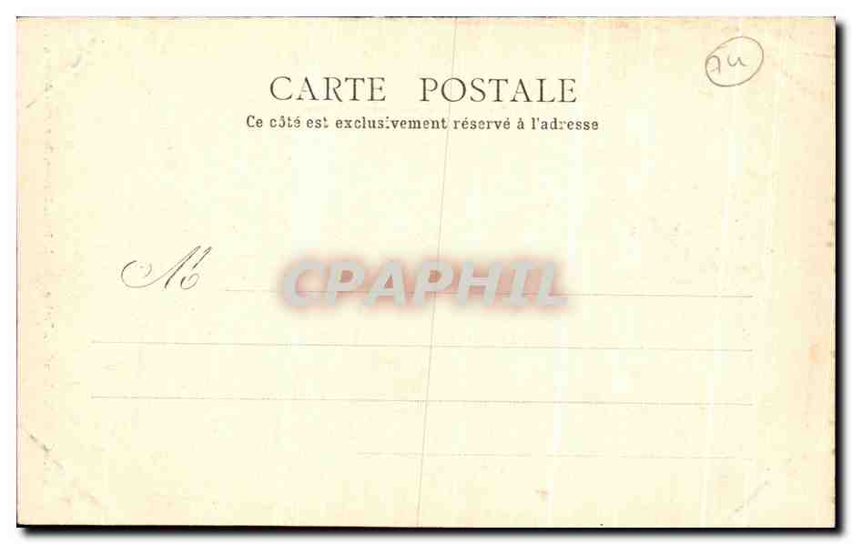 Oisans - Cascade de Sarène — L. Fons, Éditeur, Grenoble - Cliché A. V. — Verso