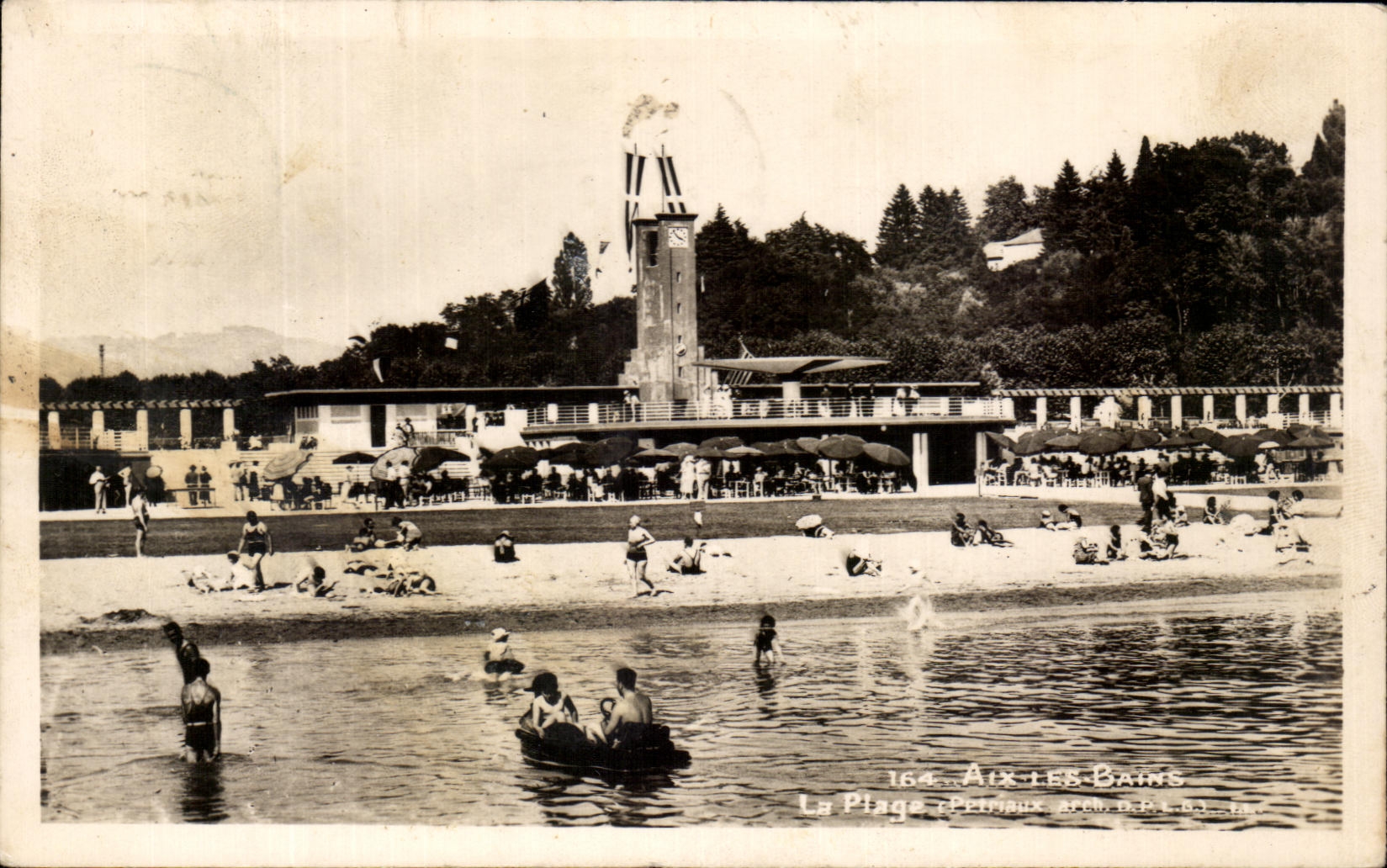CPA Aix Les Bains La Plage 