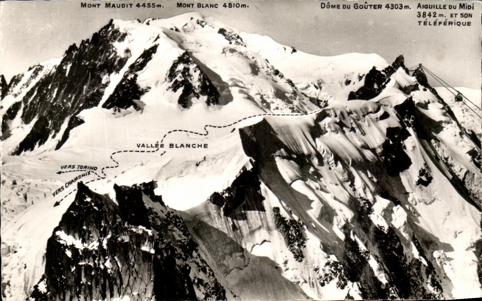 Aiguille du Midi et ses alentours — Chamonix-Mont-Blanc — Édition Chamonix