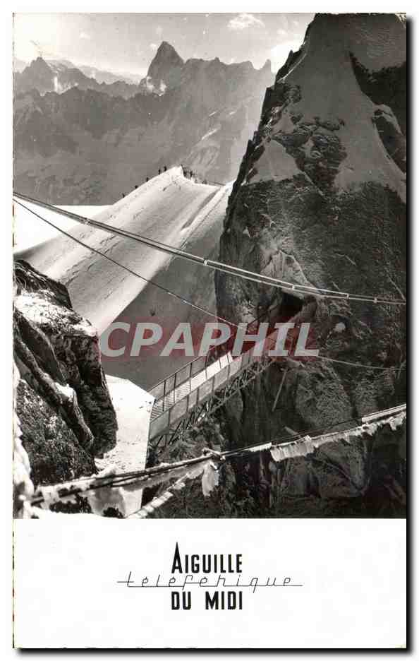 CPA Chamonix Mont Blanc Funiculaire de l'Aiguille du Midi
