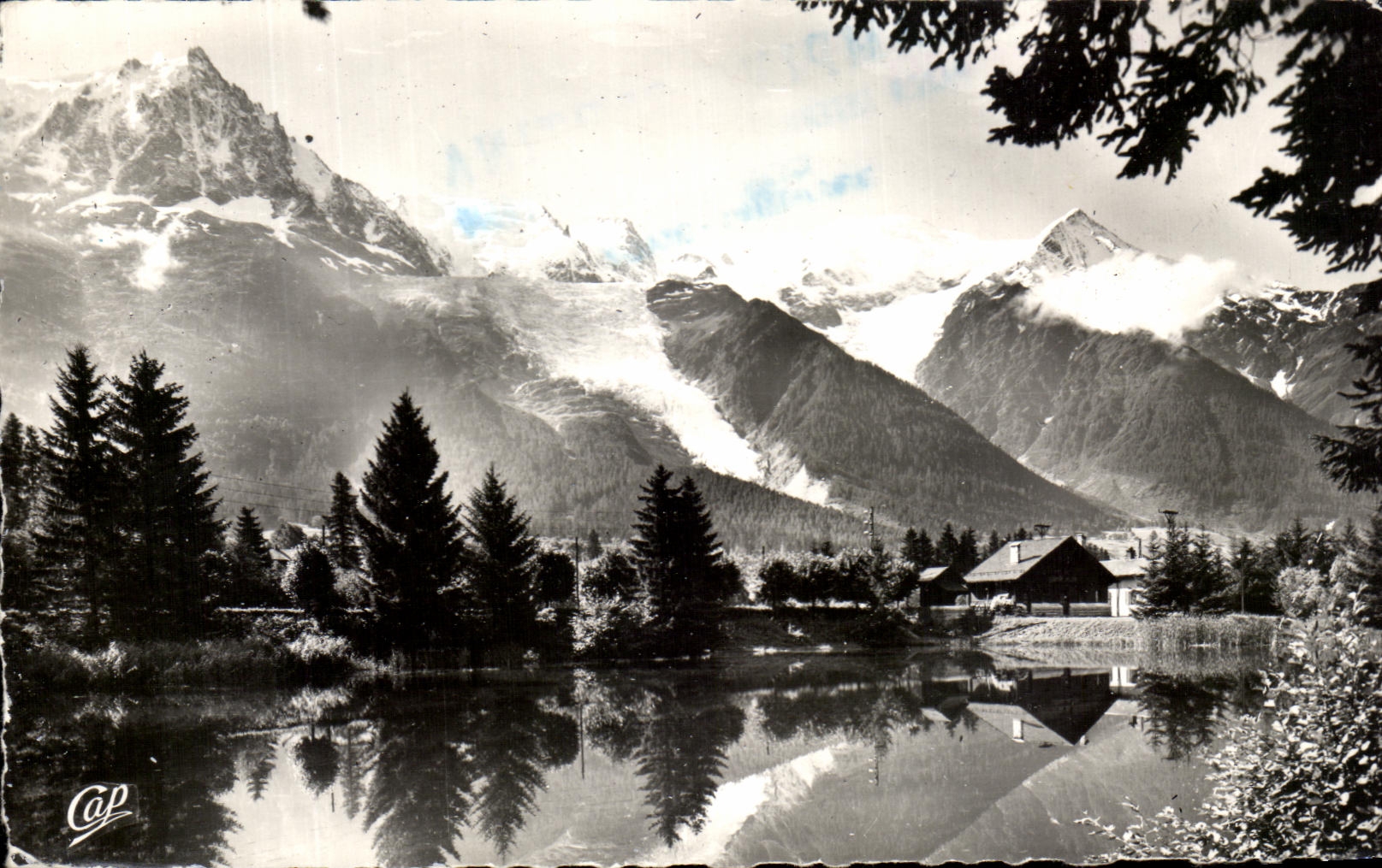 CPA Chamonix Mont Blanc lac des Gaillands