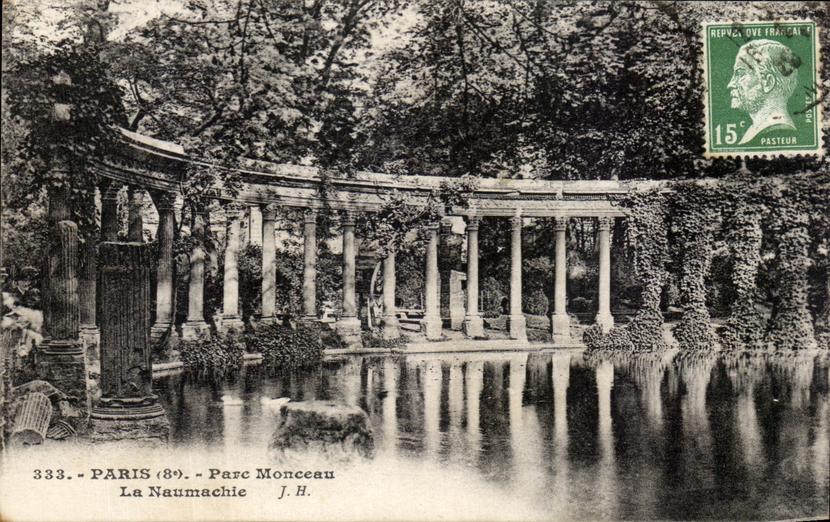 CPA Paris Parc Monceau la Naumachie