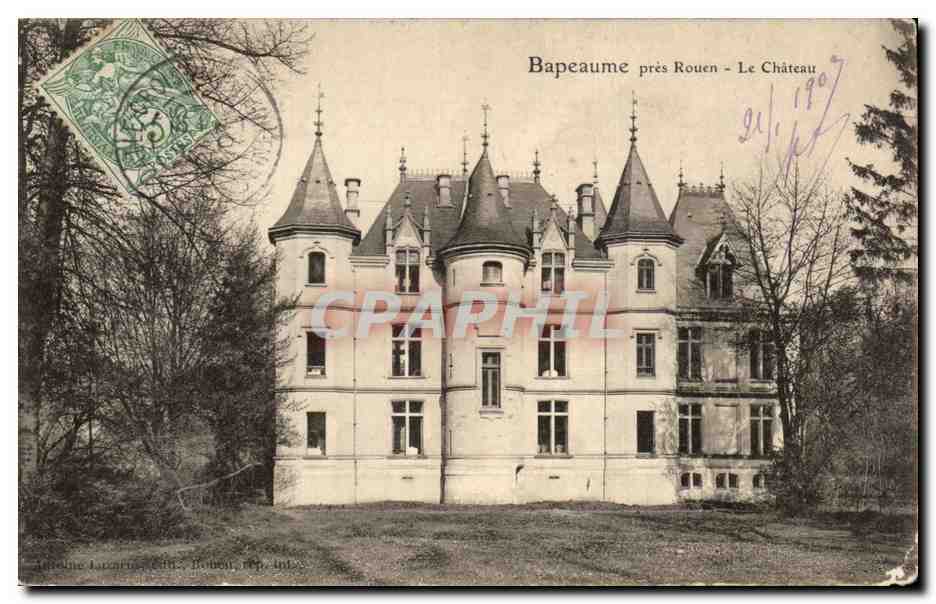 CPA Bapeaume Pres Rouen Le Chateau