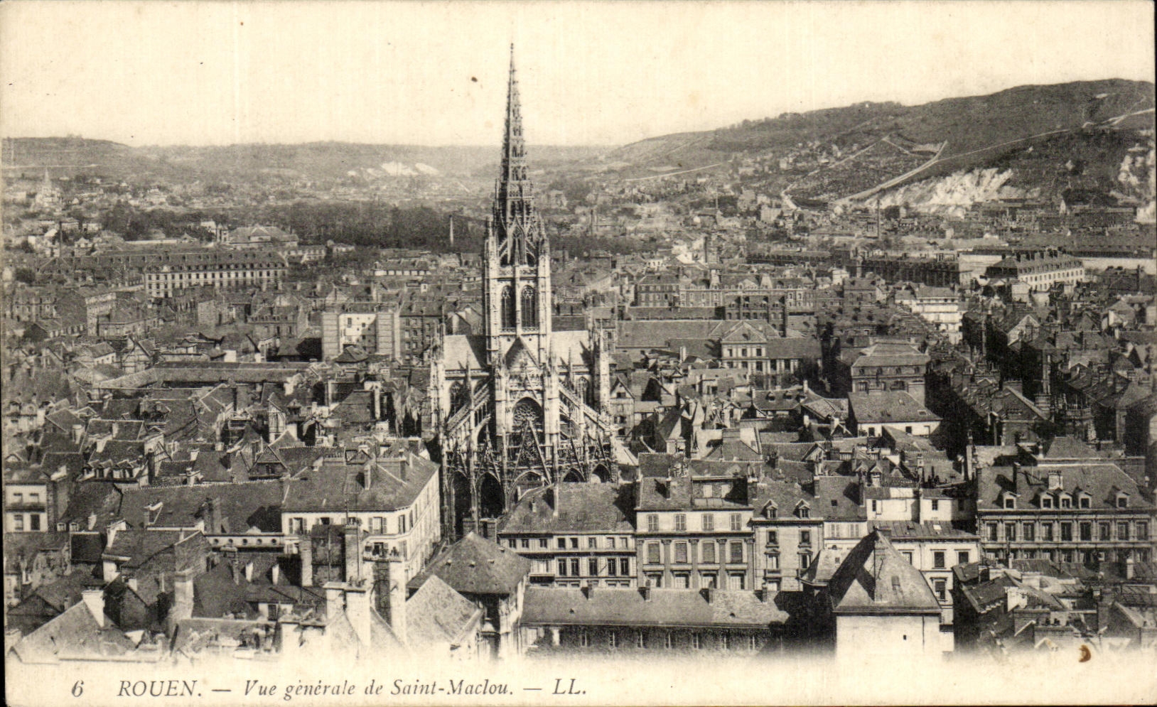 CPA Rouen Vue Generale De saint Maclou