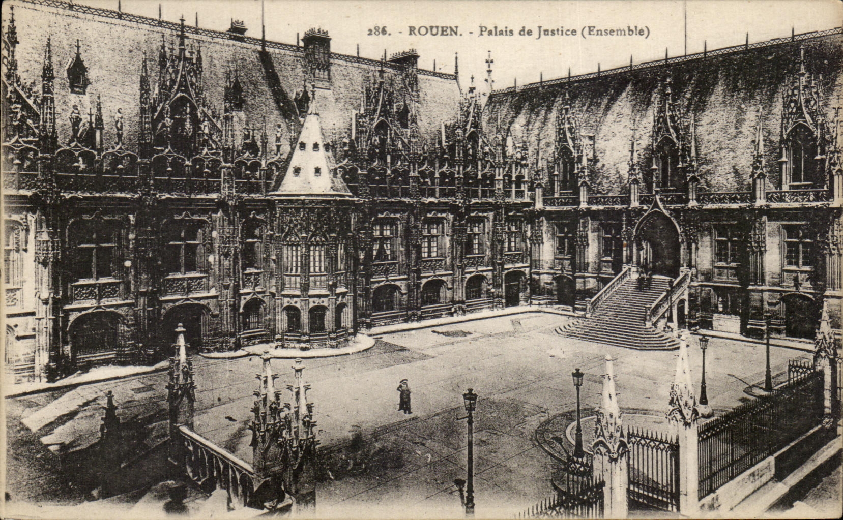 CPA Rouen Palais De Justice