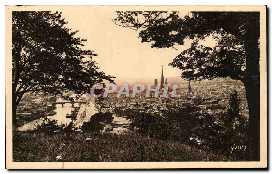 CPA Rouen La Cote Saint Catherine