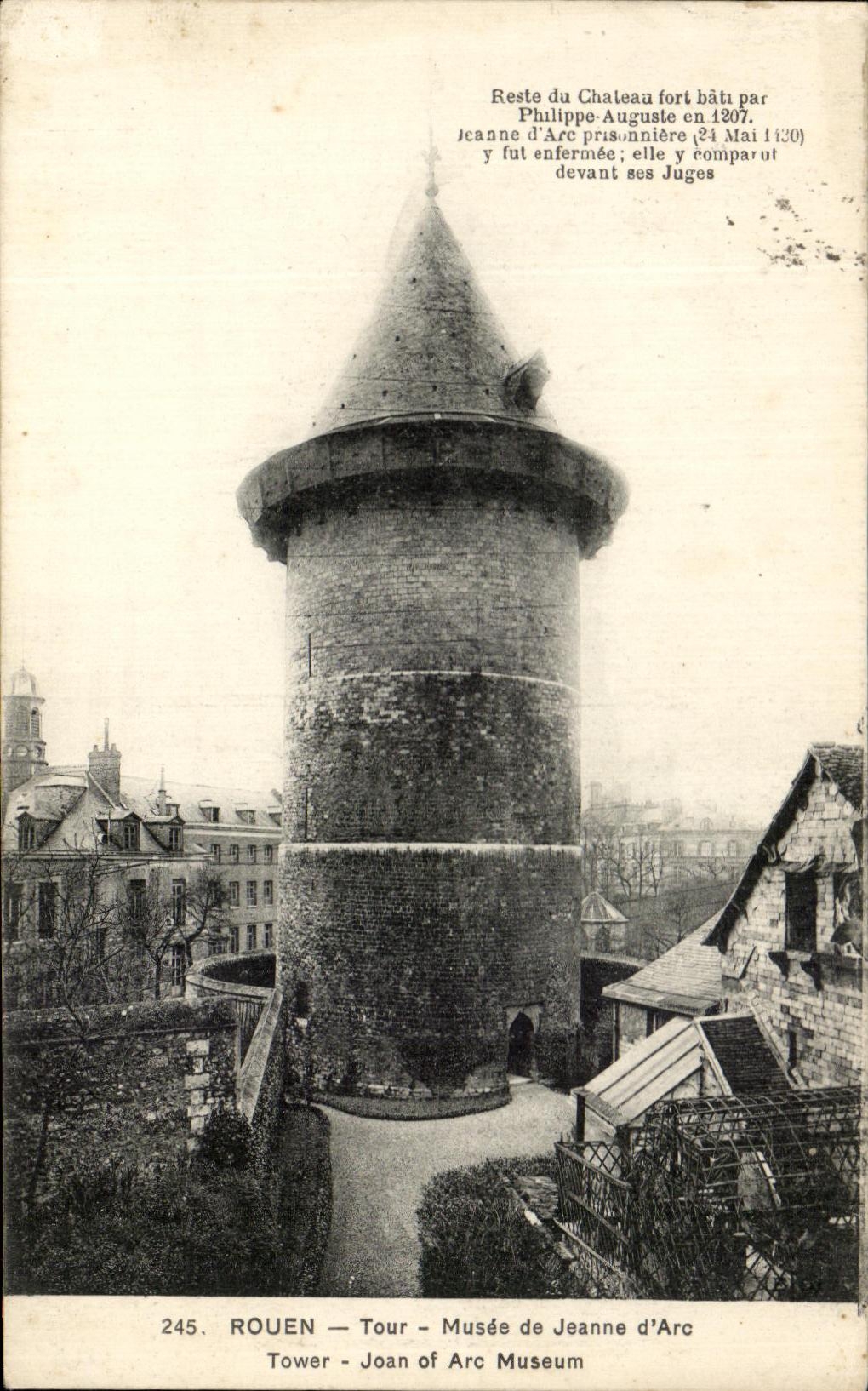 CPA Rouen Tour Musee De Jeanne D'Arc 