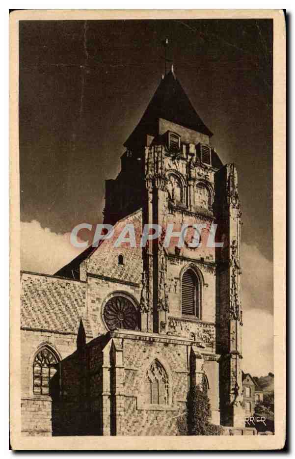 CPA La Treport Eu Mers A De Paris Saint Jacques De Treport Construit Par Henri 1er et les templiers 