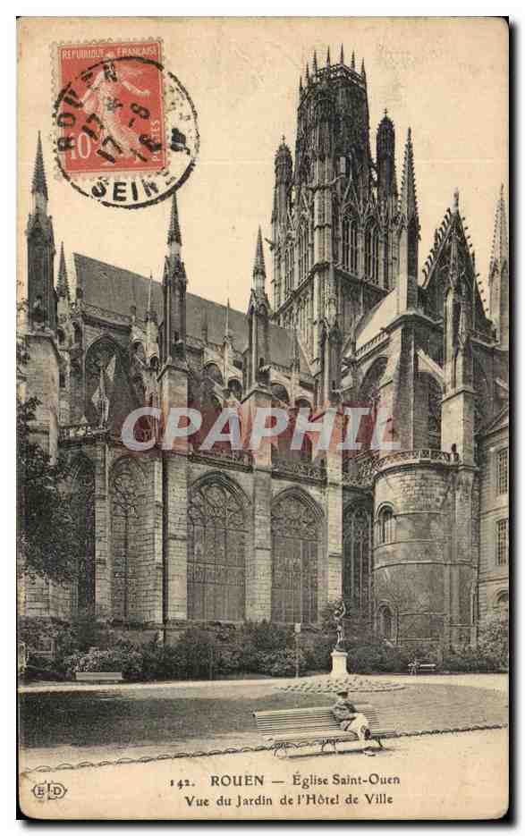 CPA Rouen Eglise Saint Ouen