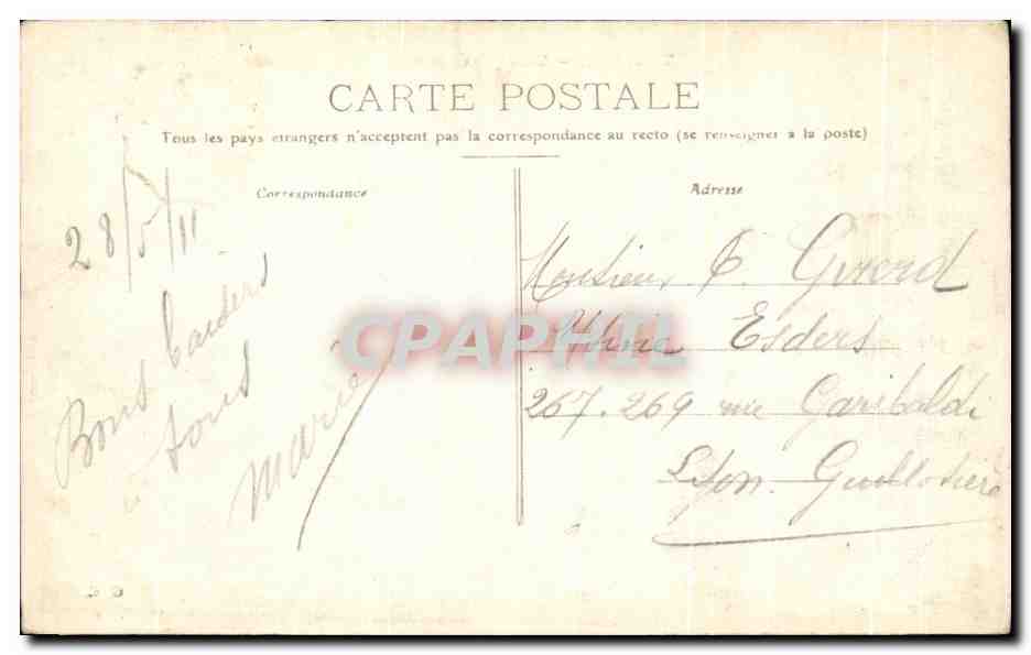 Tarare — Vue générale — Verso