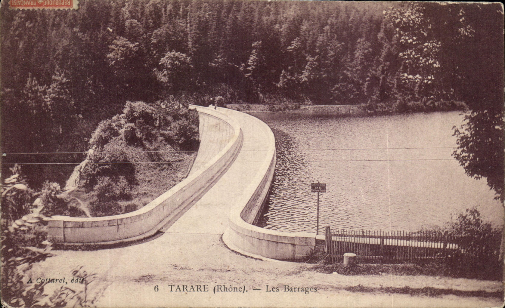 Tarare (Rhône) — Les Barrages — A. Collarel, édit.