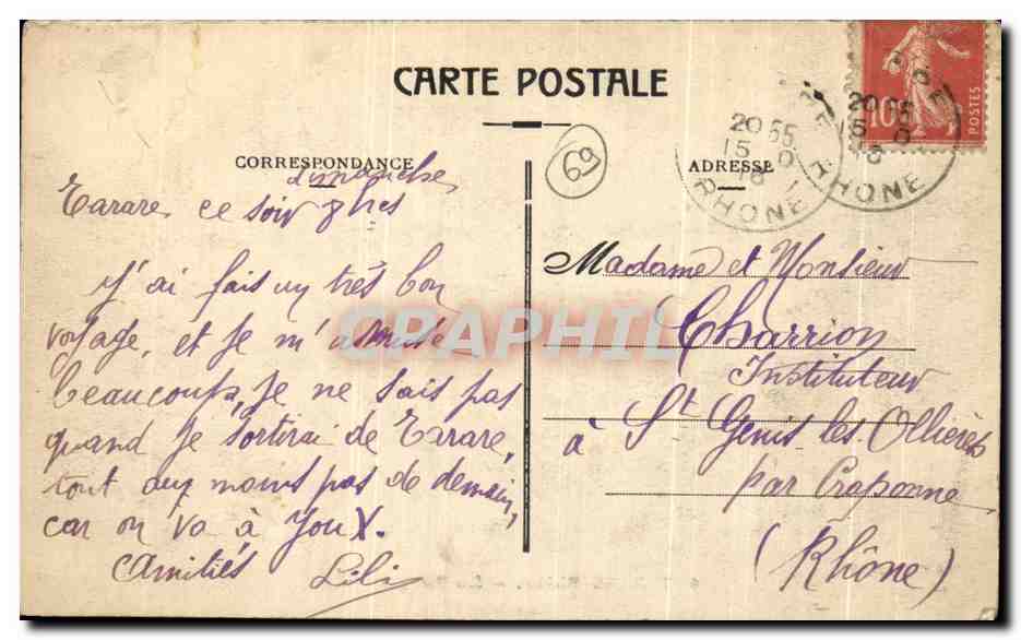 Tarare (Rhône) — Les Barrages — A. Collarel, édit. — Reverso