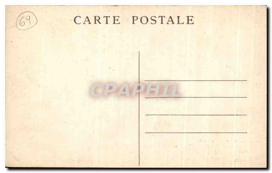 Gargouille de l'église de N.-D. des Marais — Villefranche-sur-Saône — édit. Lepas — Verso