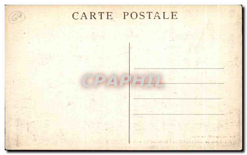 CPA Chateau De Montrottier Salle Des Chevallers — Back