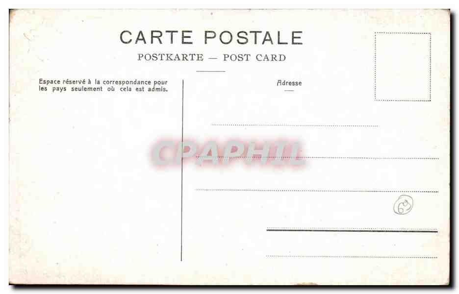 St-Maurice — Château et Pont sur le Rhône — C.P.N. 638 — Rückseite
