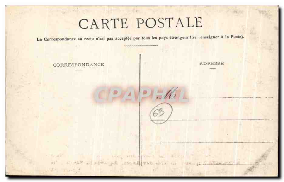 CPA Salon 1911 Raynaud Cuisine des anges Legende de Sainte Zite Chien Anges  — Back