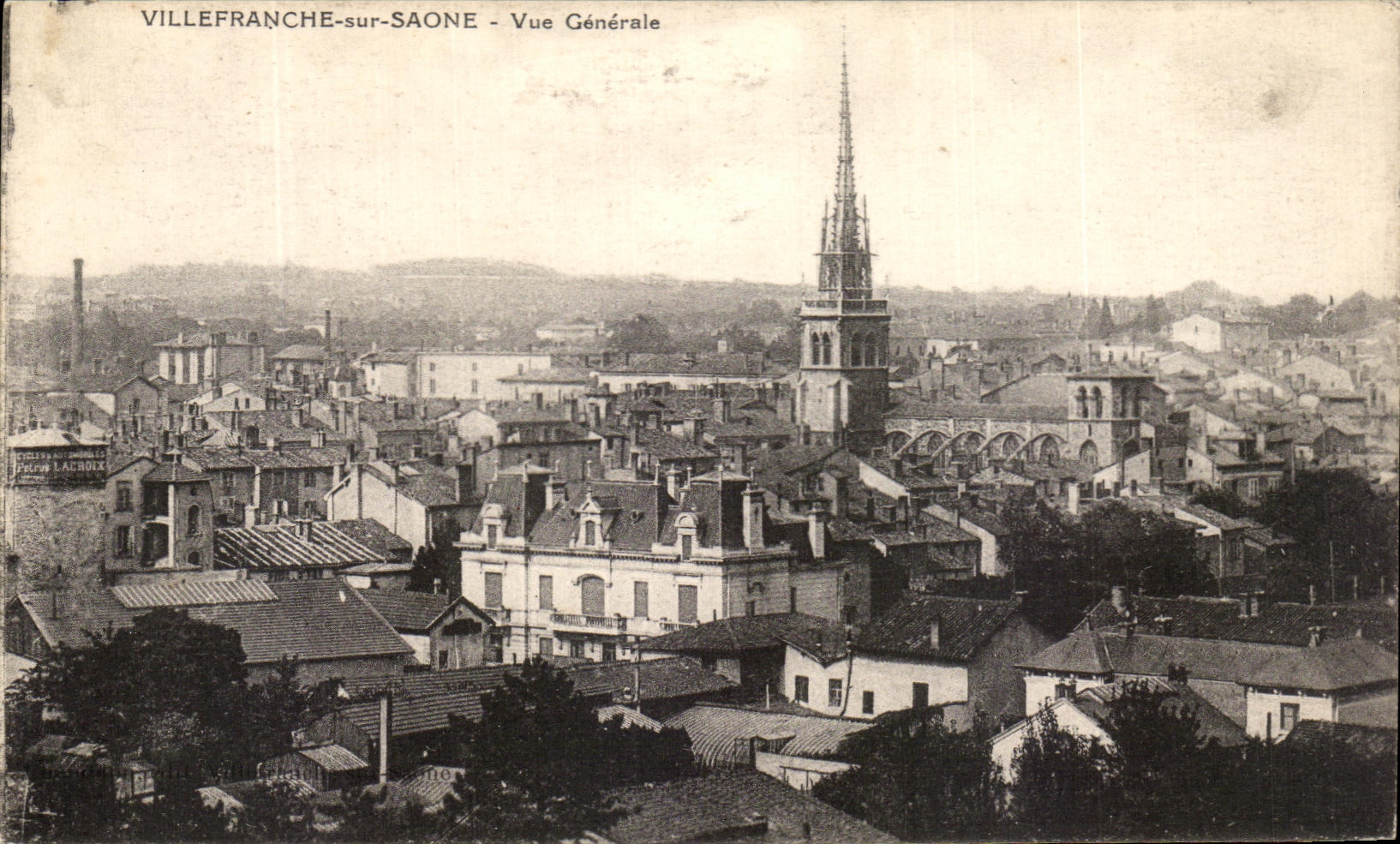 CPA Villefranche Sur Saone Vue generale