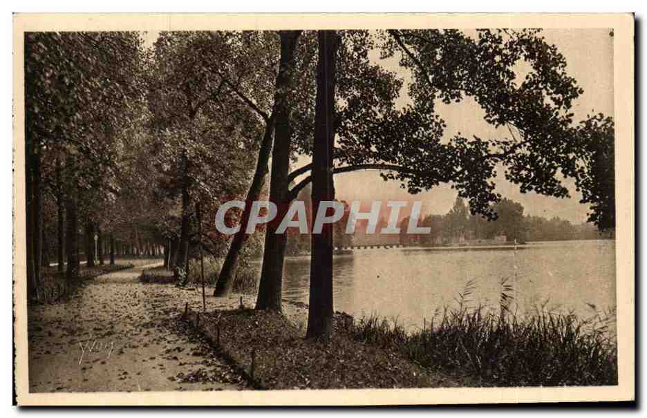 CPA La Douce France Lyon Parc De La Tete D'or