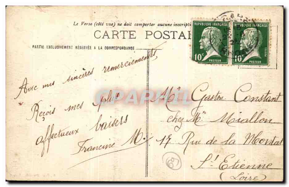 CPA La Rhone Pittoresque Barrage De La Turdine Pres Tarare — Reverso